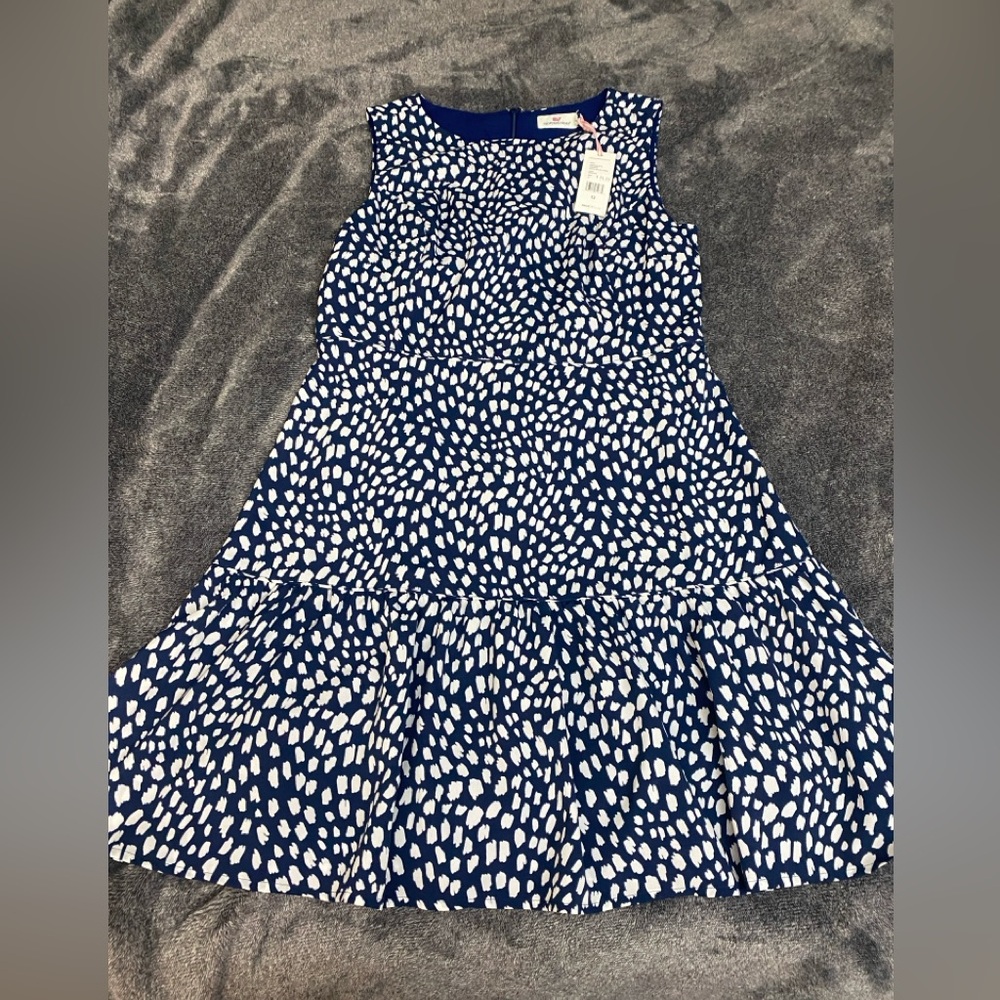 Vineyard vines painted dots dress size 12
